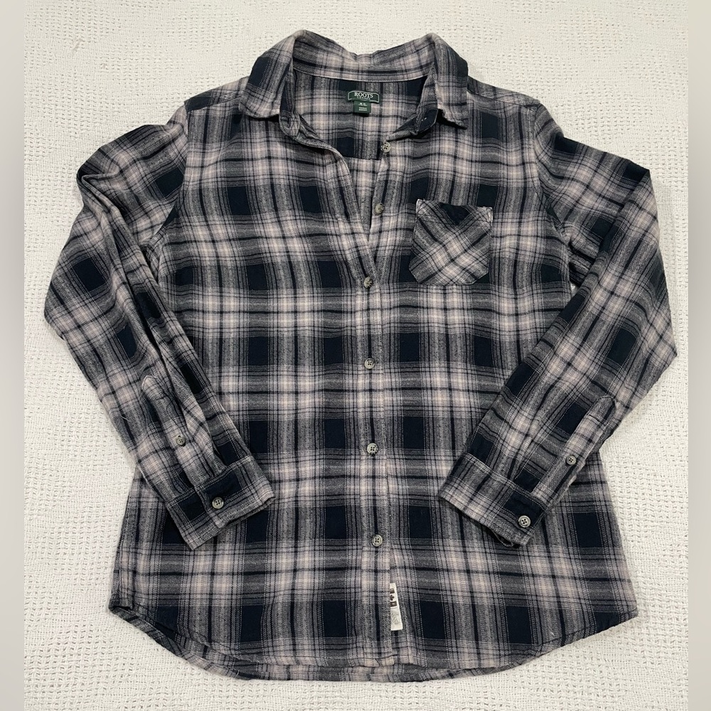 Roots 100% Cotton Flannel Shirt